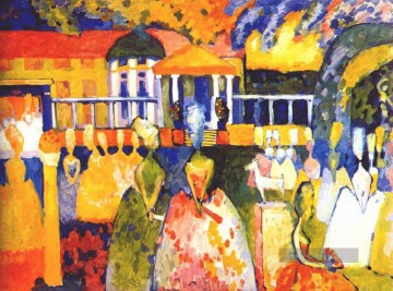  Kandinsky Maler - Crinolines Wassily Kandinsky